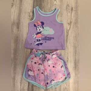 Disney Minnie Mouse Purple Kids Pajamas